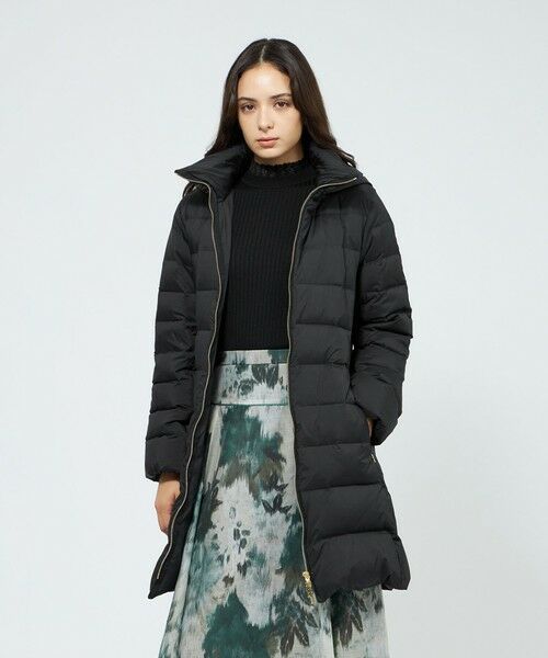 EPOCA / エポカ その他アウター | エアリーグレースストレッチダウン ロングコート(ブラック1)