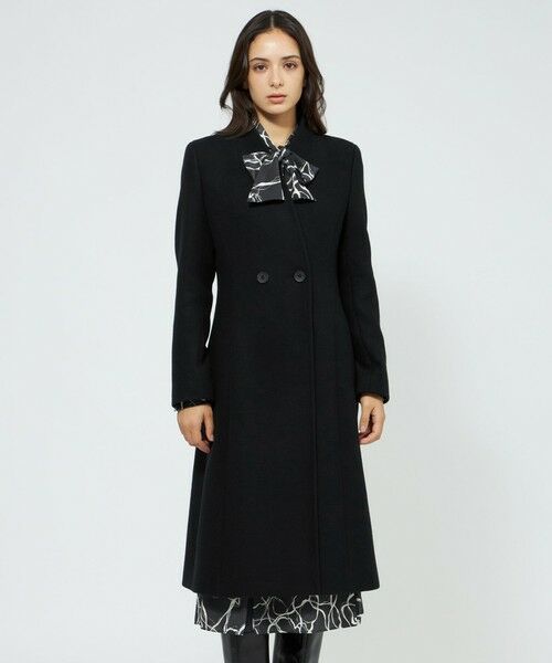 EPOCA / エポカ その他アウター | カメリア ウールロングコート(ブラック1)