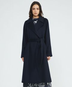 EPOCA / エポカ その他アウター | ジーロンラムウール ベルテッドロングコート