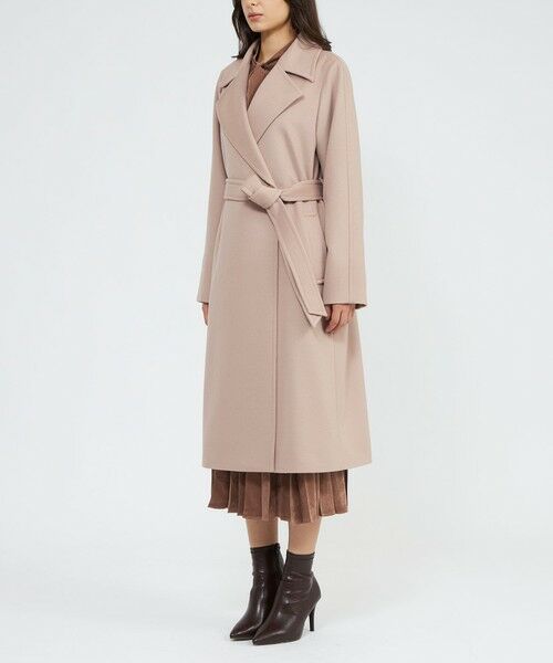 EPOCA / エポカ その他アウター | ジーロンラムウール ベルテッドロングコート | 詳細6