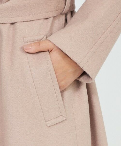 EPOCA / エポカ その他アウター | ジーロンラムウール ベルテッドロングコート | 詳細9