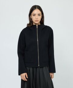 EPOCA / エポカ その他アウター | ウールリバーシブルフーディー ショートコート