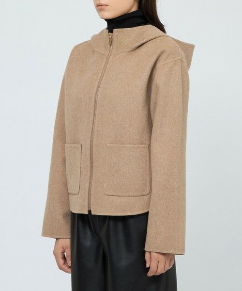 EPOCA / エポカ その他アウター | ウールリバーシブルフーディー ショートコート | 詳細8