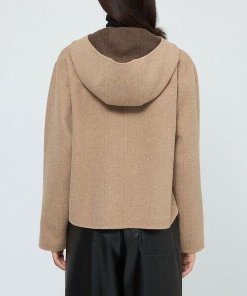 EPOCA / エポカ その他アウター | ウールリバーシブルフーディー ショートコート | 詳細9