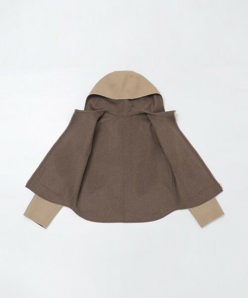 EPOCA / エポカ その他アウター | ウールリバーシブルフーディー ショートコート | 詳細12