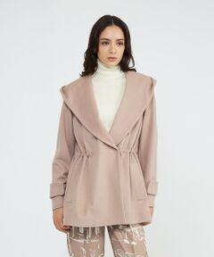 EPOCA / エポカ その他アウター | ジーロンラムウール フーデッドミドルコート