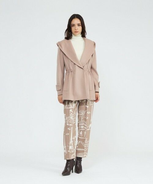 EPOCA / エポカ その他アウター | ジーロンラムウール フーデッドミドルコート | 詳細3