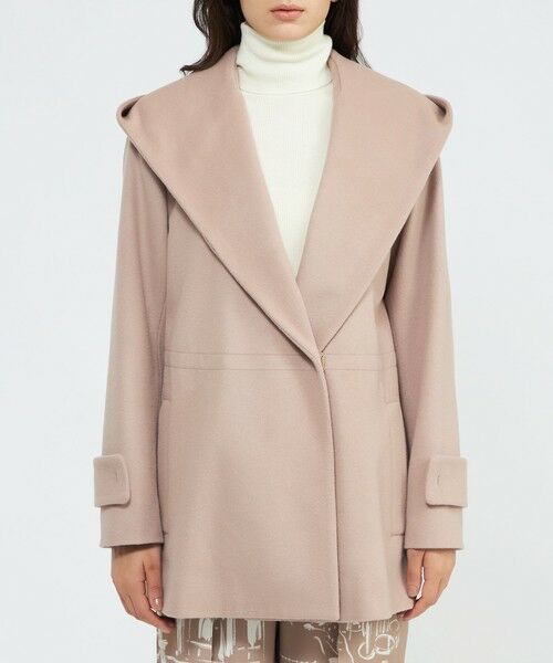 EPOCA / エポカ その他アウター | ジーロンラムウール フーデッドミドルコート | 詳細5