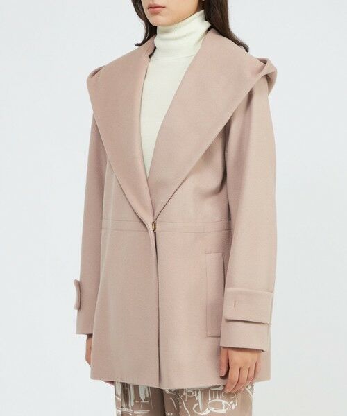 EPOCA / エポカ その他アウター | ジーロンラムウール フーデッドミドルコート | 詳細6