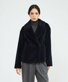 EPOCA / エポカ その他アウター | アルパカシャギー ショートコート