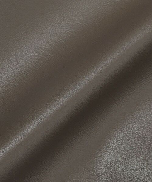 EPOCA / エポカ ノーカラージャケット | シンセティックレザー ライトジャケット | 詳細8