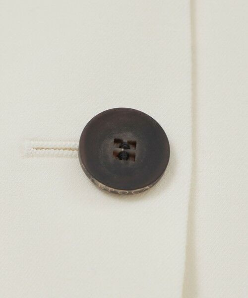 EPOCA / エポカ ノーカラージャケット | ストレッチフランネル Vカラージャケット | 詳細9