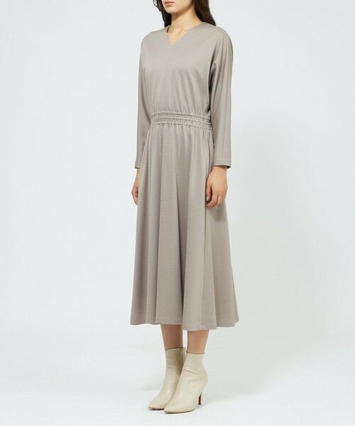 EPOCA / エポカ ロング・マキシ丈ワンピース | ウールモックロディ ドルマンンピース | 詳細5