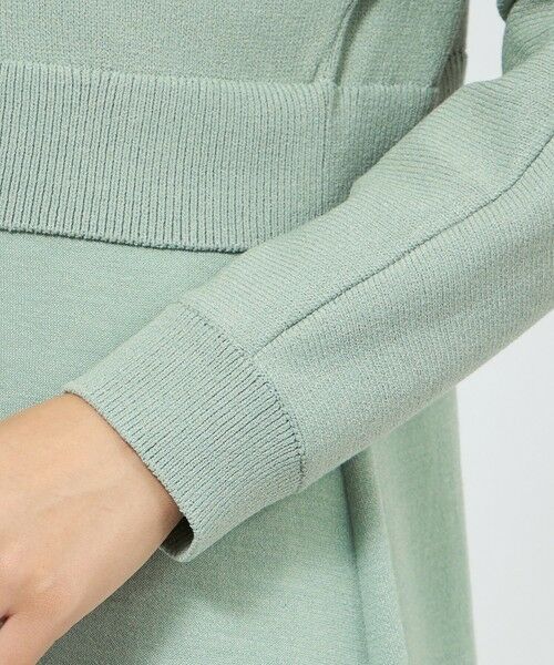 EPOCA / エポカ ロング・マキシ丈ワンピース | 【La maglia】 ジップアップニットワンピース | 詳細6