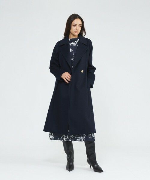 EPOCA / エポカ ロング・マキシ丈ワンピース | ランドスケーププリント サックワンピース | 詳細3