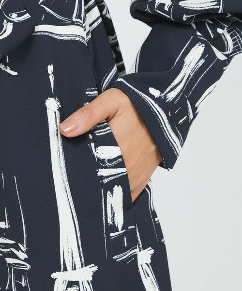 EPOCA / エポカ ロング・マキシ丈ワンピース | ランドスケーププリント サックワンピース | 詳細8