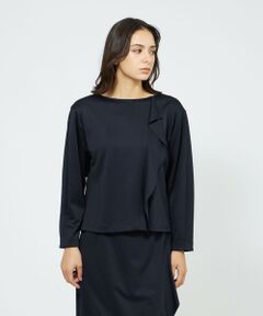 EPOCA / エポカ シャツ・ブラウス | ウールモックロディ フリルブラウス