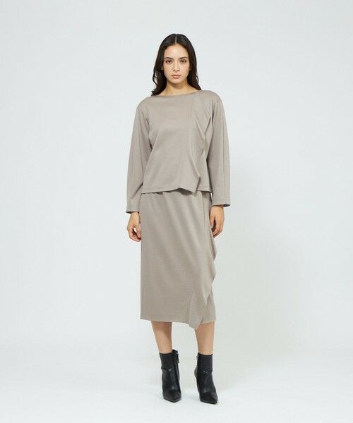 EPOCA / エポカ シャツ・ブラウス | ウールモックロディ フリルブラウス | 詳細3