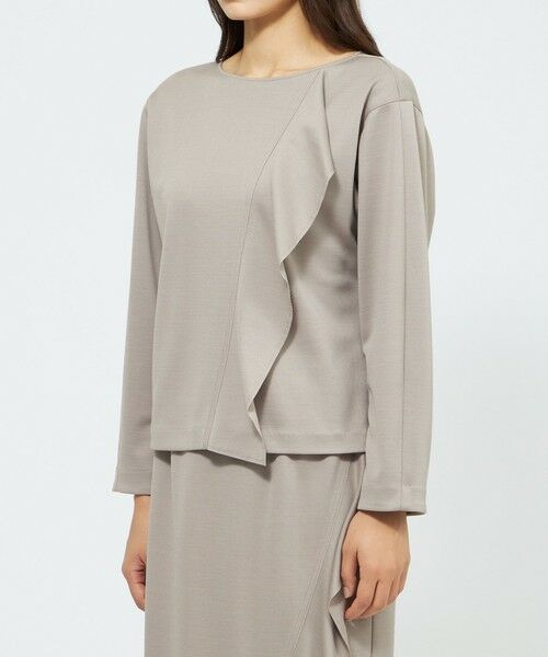 EPOCA / エポカ シャツ・ブラウス | ウールモックロディ フリルブラウス | 詳細5