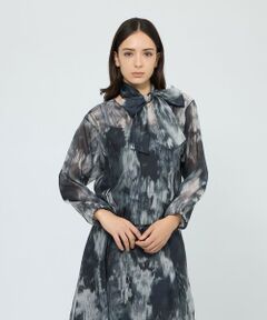 EPOCA / エポカ シャツ・ブラウス | ニュアンスフラワープリント ドルマンスリーブブラウス