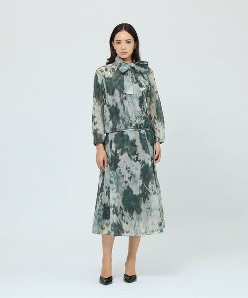 EPOCA / エポカ シャツ・ブラウス | ニュアンスフラワープリント ドルマンスリーブブラウス | 詳細6