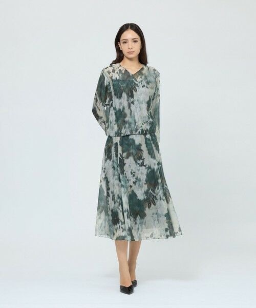 EPOCA / エポカ シャツ・ブラウス | ニュアンスフラワープリント ドルマンスリーブブラウス | 詳細7