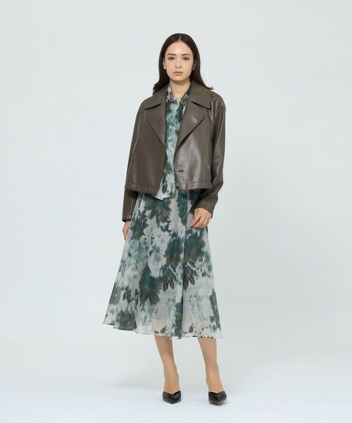 EPOCA / エポカ シャツ・ブラウス | ニュアンスフラワープリント ドルマンスリーブブラウス | 詳細8