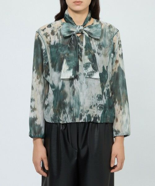 EPOCA / エポカ シャツ・ブラウス | ニュアンスフラワープリント ドルマンスリーブブラウス | 詳細12