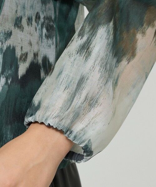 EPOCA / エポカ シャツ・ブラウス | ニュアンスフラワープリント ドルマンスリーブブラウス | 詳細14