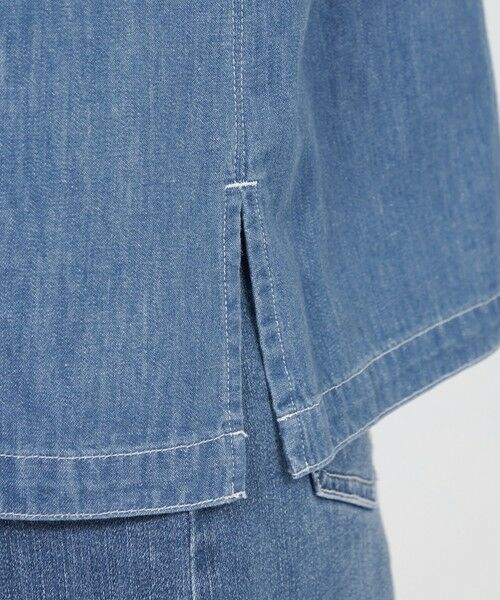 EPOCA / エポカ シャツ・ブラウス | ライトデニム ボウタイブラウス | 詳細8