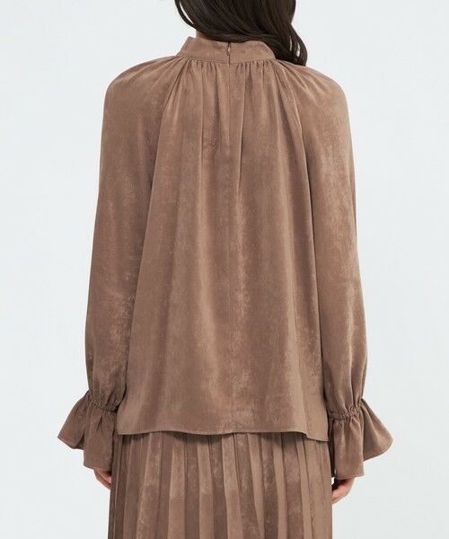 EPOCA / エポカ シャツ・ブラウス | フィブリルサテン ボウタイブラウス | 詳細8