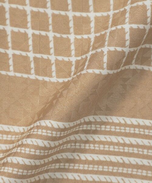 EPOCA / エポカ シャツ・ブラウス | バイカラージオメトリックプリント ボウタイブラウス | 詳細14