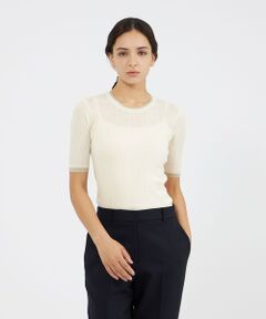 EPOCA / エポカ ニット・セーター | ウールシルク ニットプルオーバー