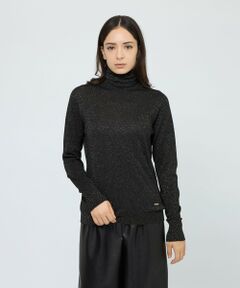 EPOCA / エポカ ニット・セーター | タートルネック　ラメニット