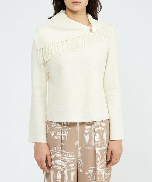 EPOCA / エポカ ニット・セーター | 【La maglia due】 フリンジニットプルオーバー | 詳細5