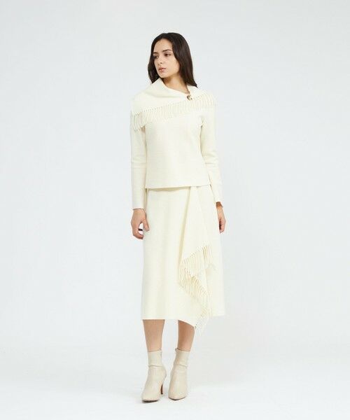 EPOCA / エポカ ニット・セーター | 【La maglia due】 フリンジニットプルオーバー | 詳細2