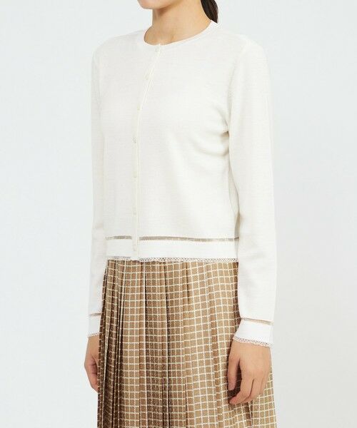 EPOCA / エポカ ニット・セーター | シアーコンビニット カーディガン | 詳細4