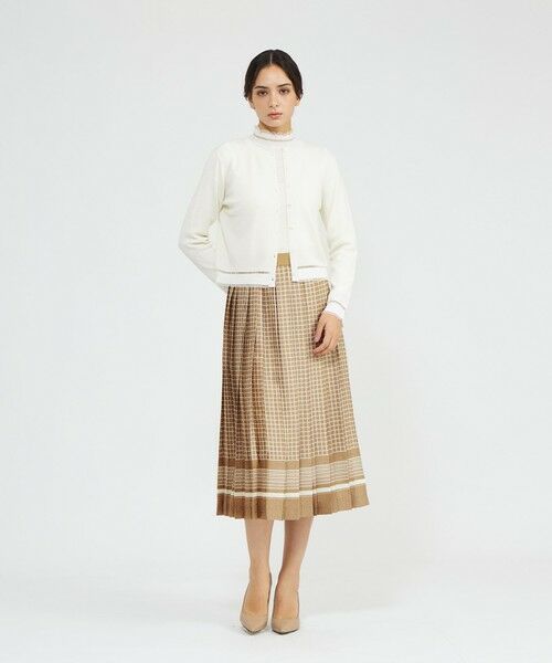 EPOCA / エポカ ニット・セーター | シアーコンビニット カーディガン | 詳細1