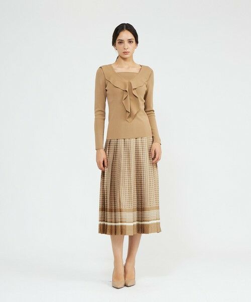 EPOCA / エポカ ニット・セーター | ドレープカラーニット プルオーバー | 詳細3