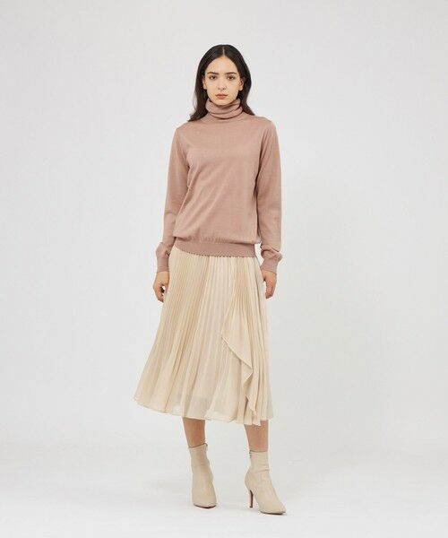 EPOCA / エポカ ニット・セーター | ウォッシャブルウール　タートルネックニット | 詳細4