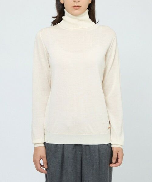EPOCA / エポカ ニット・セーター | ウォッシャブルウール　タートルネックニット | 詳細6