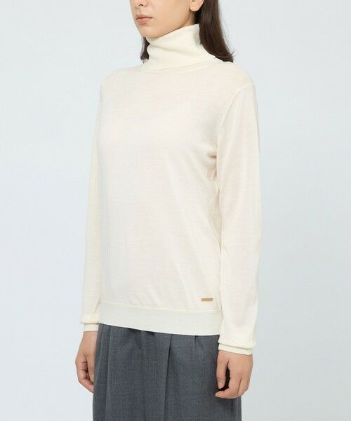 EPOCA / エポカ ニット・セーター | ウォッシャブルウール　タートルネックニット | 詳細7