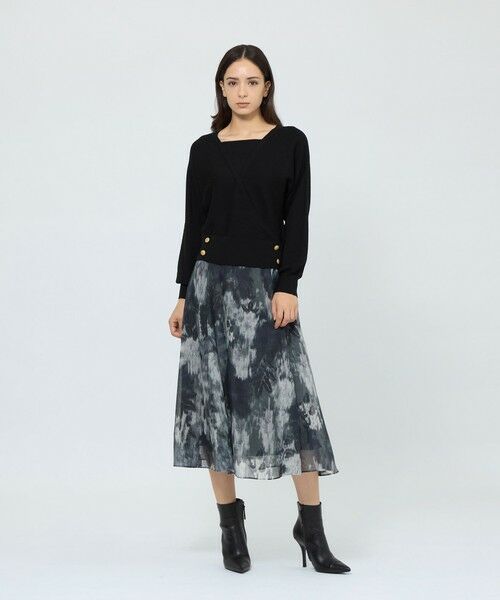 EPOCA / エポカ ニット・セーター | 【WEB＆一部店舗限定】 ウォッシャブルウール カシュクールリブニット | 詳細3