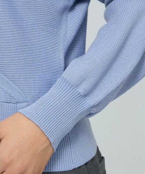 EPOCA / エポカ ニット・セーター | 【WEB＆一部店舗限定】 ウォッシャブルウール カシュクールリブニット | 詳細8