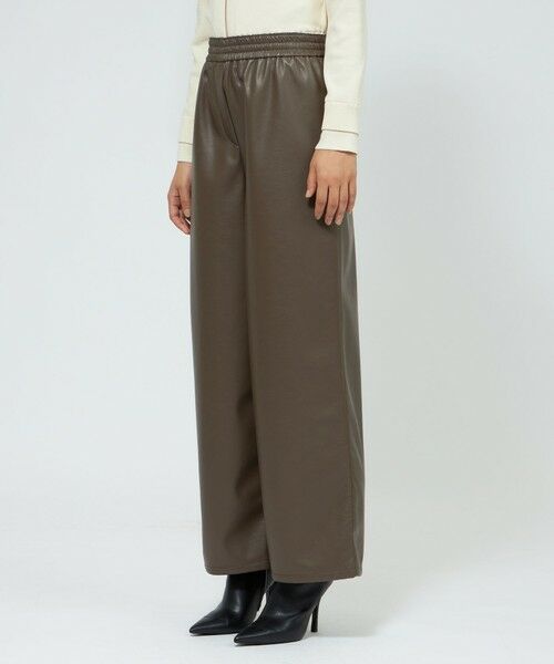 EPOCA / エポカ その他パンツ | シンセティックレザー ワイドパンツ | 詳細4