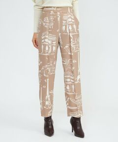 EPOCA / エポカ その他パンツ | ランドスケーププリント テーパードパンツ