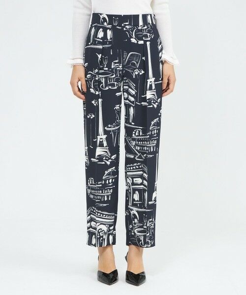 EPOCA / エポカ その他パンツ | ランドスケーププリント テーパードパンツ | 詳細3