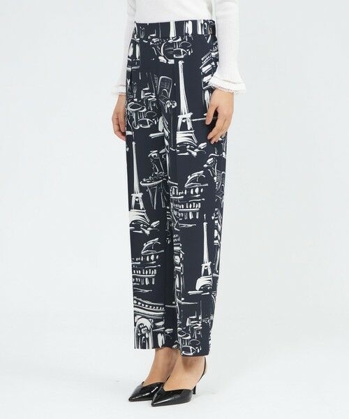 EPOCA / エポカ その他パンツ | ランドスケーププリント テーパードパンツ | 詳細4