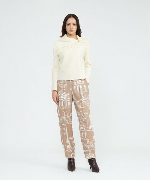 EPOCA / エポカ その他パンツ | ランドスケーププリント テーパードパンツ | 詳細2