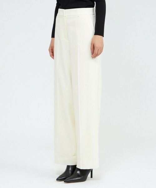 EPOCA / エポカ その他パンツ | ストレッチフランネル ワイドストレートパンツ | 詳細6